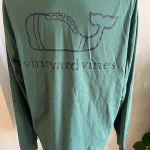 Vineyard Vines Forest Green Cotton Shirt